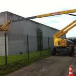 nettoyage bardage nacelle