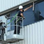 nettoyage vitre a la nacelle