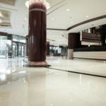 hall d'accueil en marbre